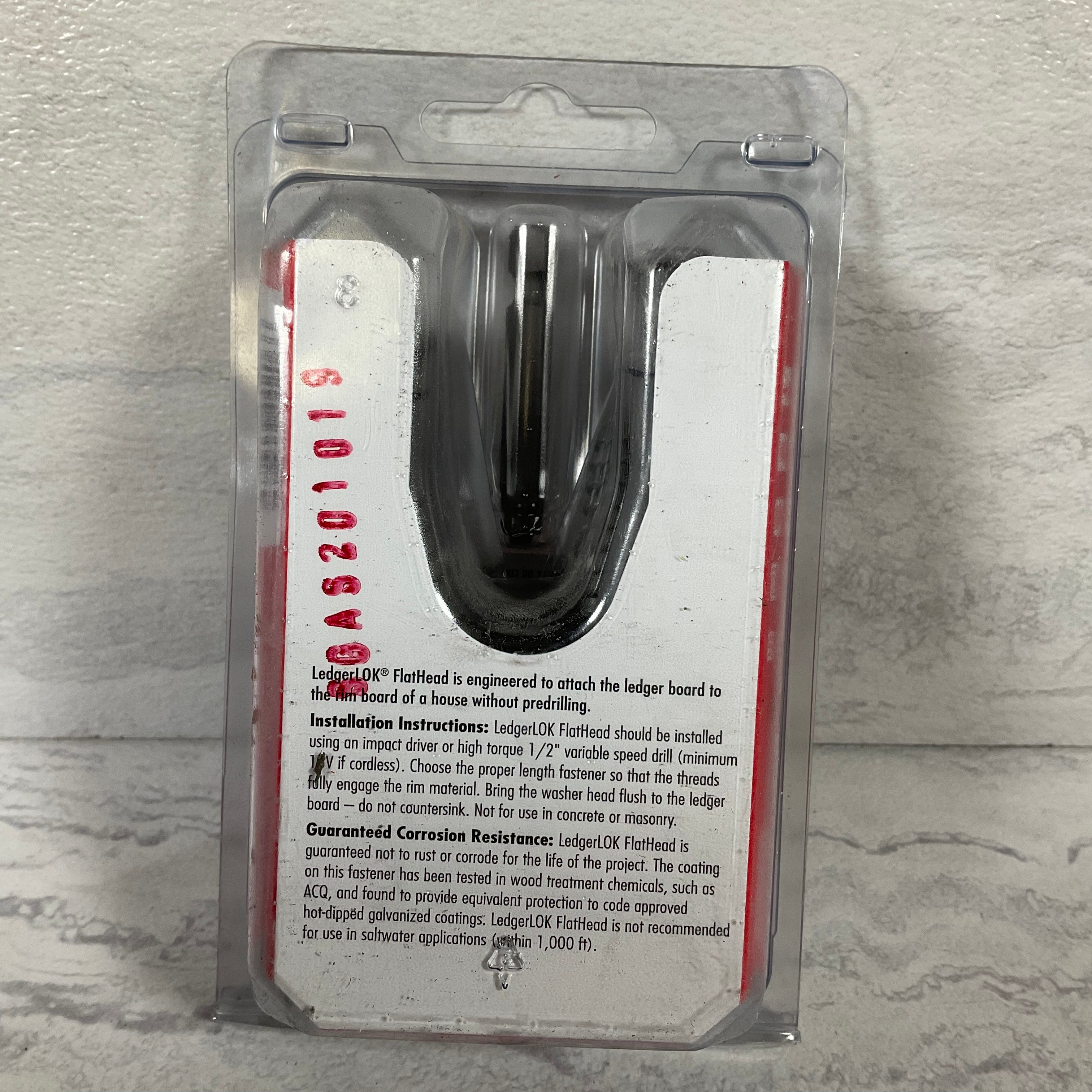 3 5/8" LedgerLOK Flat Head Structural Wood Screw (12) (7431371292910)
